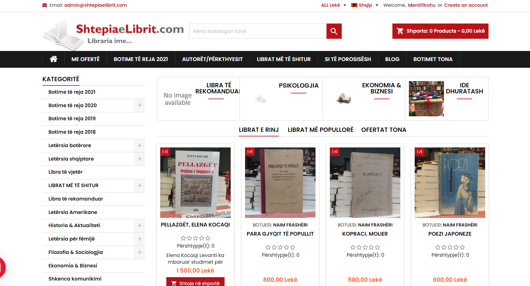 Building the First Albanian Online Bookstore with ShtepiaeLibrit.com