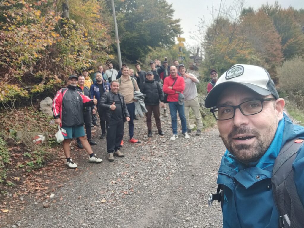 Valbona national park valley - hiking group