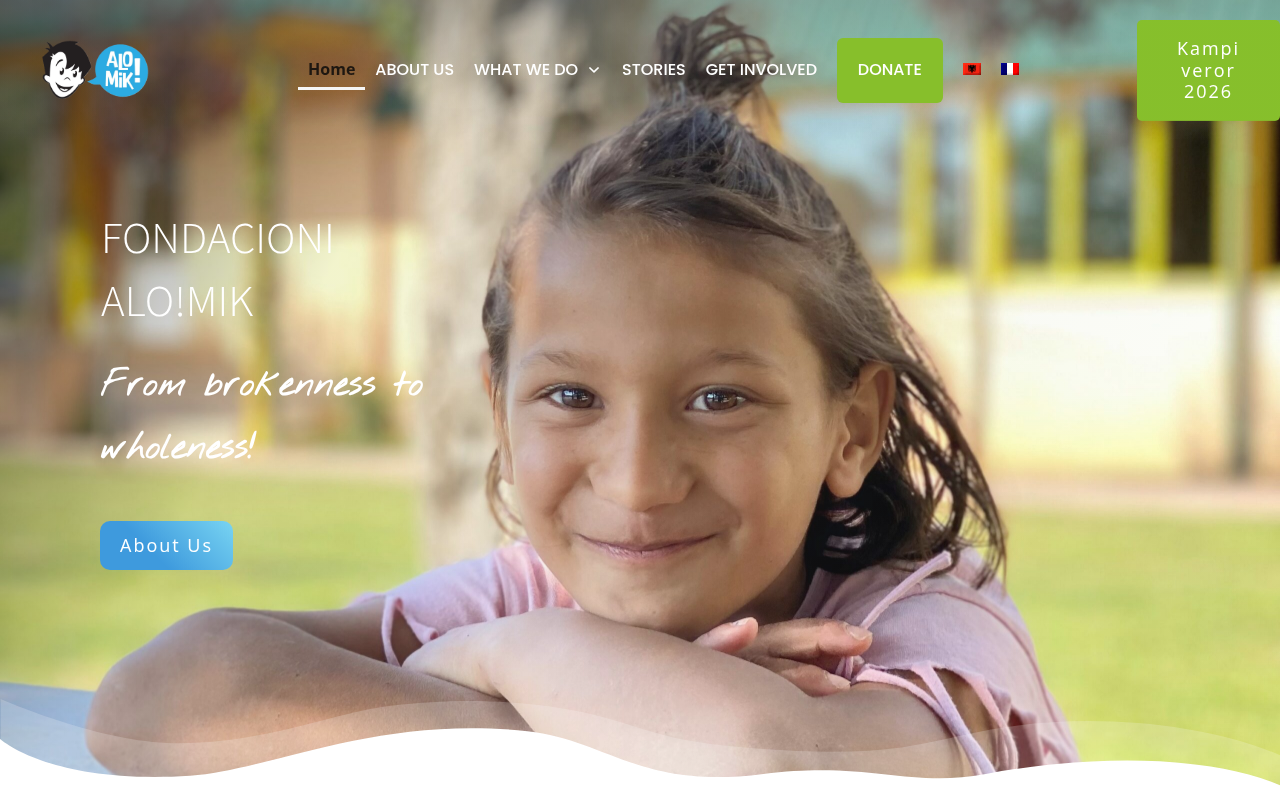 Alo!Mik Foundation — a non-profit serving vulnerable children.